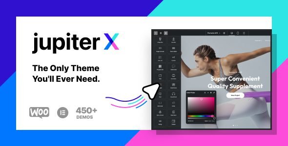 JupiterX 4.9.1 – Multipurpose WordPress & WooCommerce